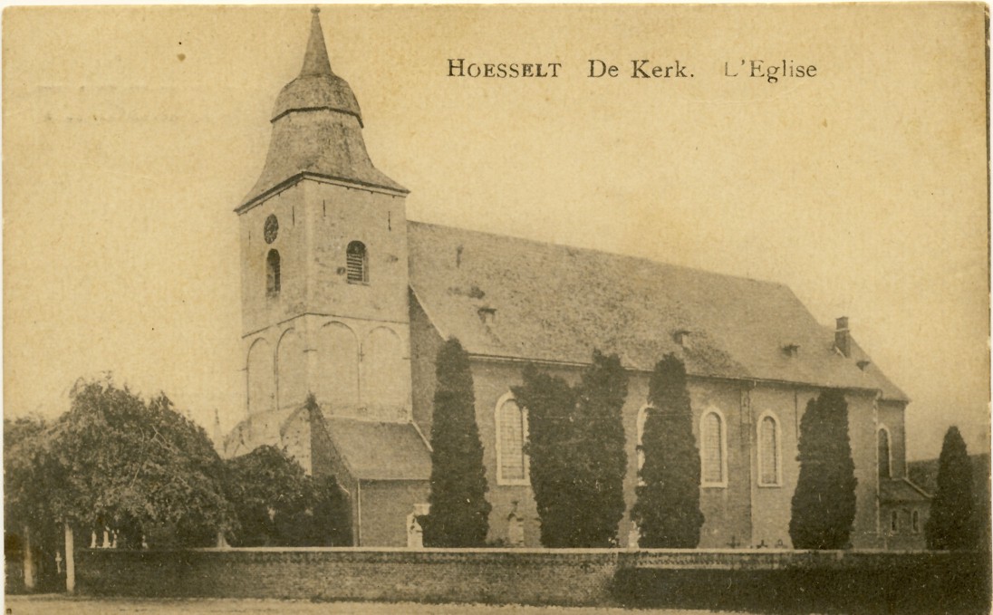 De kerk in het begin van de 20ste eeuw